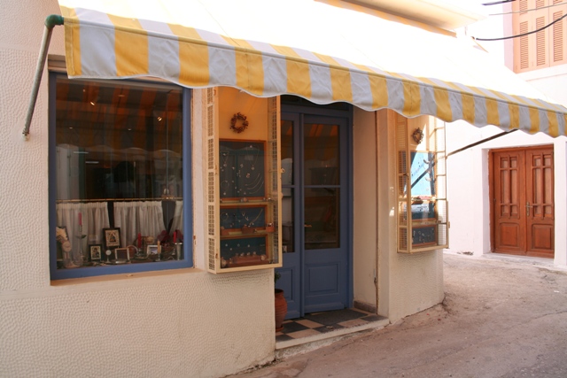 Explore the back streets of Kranidi to find quaint little shops